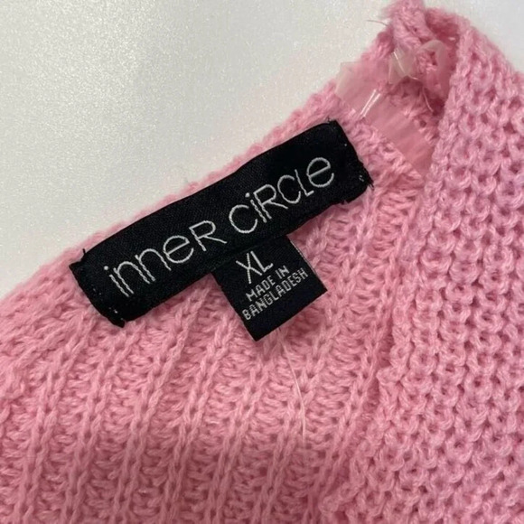 Inner Circle Women's Nordstrom Front Twist V Neck Long Sleeve‎ Sweater SZ XL NWT - Picture 6 of 10